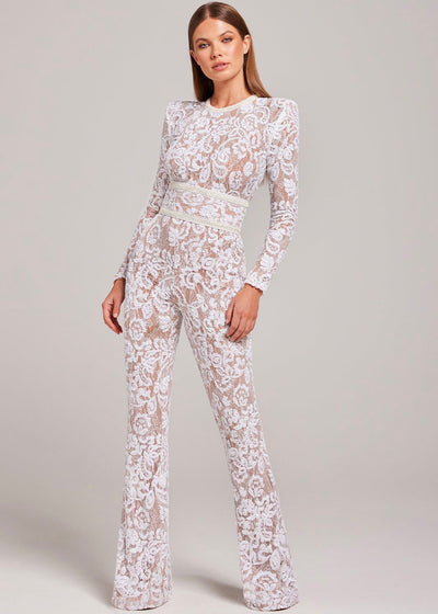 Julia | Tuta lunga in pizzo