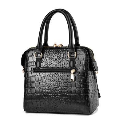 Adele | Borsa in ecopelle coccodrillo