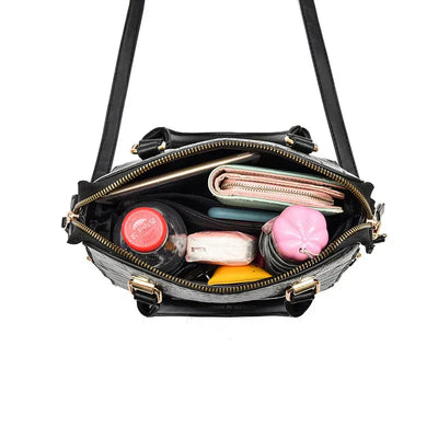 Adele | Borsa in ecopelle coccodrillo