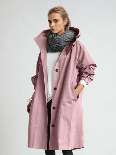 ROMINA | TRENCH-COAT IN TESSUTO IMPERMEABILE