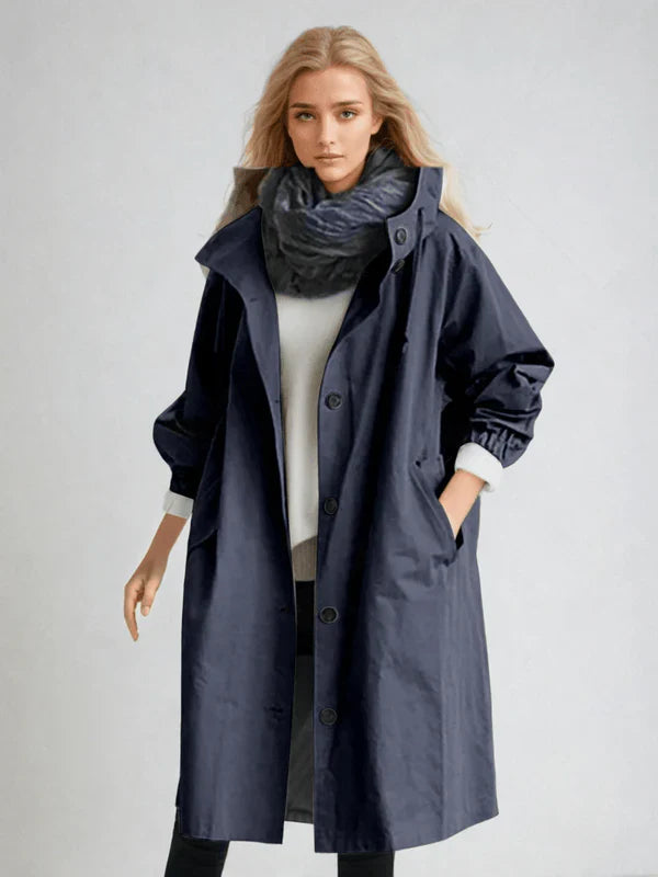 ROMINA | TRENCH-COAT IN TESSUTO IMPERMEABILE
