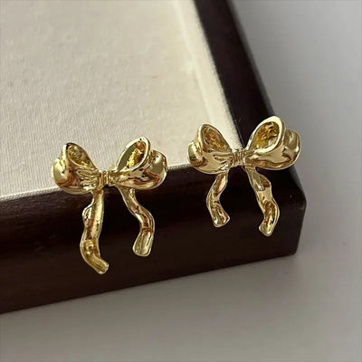 Claire - Orecchini a fiocco eleganti e raffinati