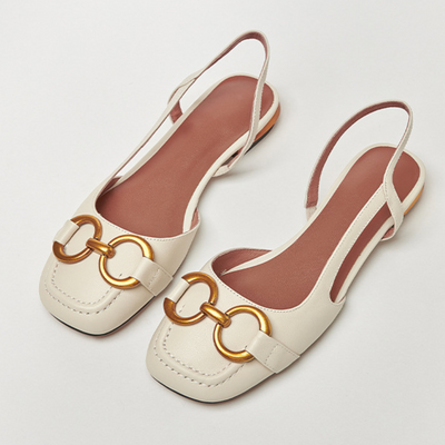 Delizia | Eleganti ballerine a tallone aperto